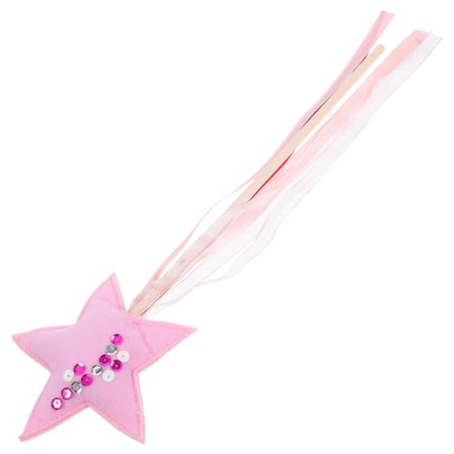 HOUDERCO Feenstab mit Bunten Ribbons für Handheld Zauberstab für Geburtstagsfeiern Fotos und Kostüm Dekorationen Leicht und Langlebig für Kreative Spielmomente HOUDERCO Feenstab mit Bunten Ribbons für Handheld Zauberstab für Geburtstagsfeiern Fotos und Kostüm Dekorationen Leicht und Langlebig für Kreative Spielmomente von HOUDERCO