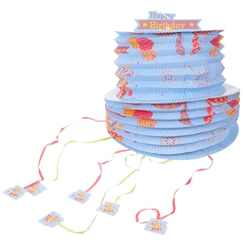 HOUDERCO Mini Piñata Mit Zugschnur Gefüllte Piñata Party Dekoration Geburtstagsdekor Füllung Zug Piñata Partys Mini Füllmaterial Süßigkeiten Kleine Fiesta Festliches von HOUDERCO