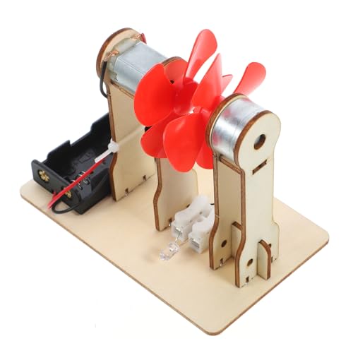 HOUDERCO Praktischer Windgenerator für DIY Kit zur Stromerzeugung Lehrreiches Experimentierspielzeug Kreativität und Technischem Verständnis HOUDERCO Praktischer Windgenerator für DIY Kit zur Stromerzeugung Lehrreiches Experimentierspielzeug Kreativität und Technischem Verständnis von HOUDERCO