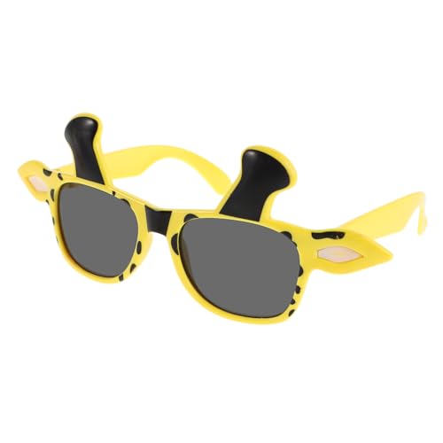 HOUDERCO Tier Sonnenbrille für Giraffen Design Accessoire für Jungen und Mädchen für Sommerfeste und Tierkostüme HOUDERCO Tier Sonnenbrille für Giraffen Design Accessoire für Jungen und Mädchen für Sommerfeste und Tierkostüme von HOUDERCO