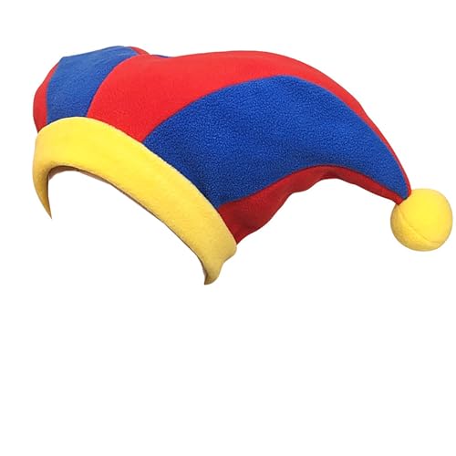 Cartoon-Pomni-Cosplay-Hut, Pomni-Kostüm, Partyhut, Halloween-Clown-Hut, a, 6 5/8-7 1/8 Cartoon-Pomni-Cosplay-Hut, Pomni-Kostüm, Partyhut, Halloween-Clown-Hut, a, 6 5/8-7 1/8 von HOUJW