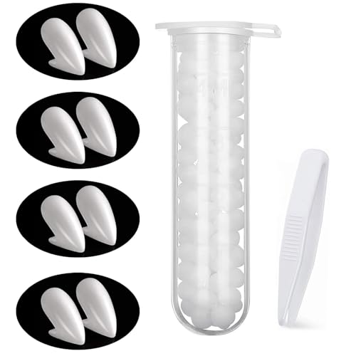 HOUSN 4 Paar Vampirzähne Vampir,Halloween Vampir Fangs Kit, 1 Größen Custom Fangs Vampire,Zähne Gefälschte Zahnersatz mit Rohr Zähne Pellets Klebstoff für Cosplay Party Requisiten - 13mm HOUSN 4 Paar Vampirzähne Vampir,Halloween Vampir Fangs Kit, 1 Größen Custom Fangs Vampire,Zähne Gefälschte Zahnersatz mit Rohr Zähne Pellets Klebstoff für Cosplay Party Requisiten - 13mm von HOUSN