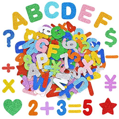 HOWAF 138 Moosgummi Buchstaben Selbstklebend Glitzer Buchstaben Aufkleber Moosgummi Zahlen Selbstklebend Schulanfang Schaumstoff Schuleinführung Aufkleber Sticker Einschulung Deko für Junge Mädchen HOWAF 138 Moosgummi Buchstaben Selbstklebend Glitzer Buchstaben Aufkleber Moosgummi Zahlen Selbstklebend Schulanfang Schaumstoff Schuleinführung Aufkleber Sticker Einschulung Deko für Junge Mädchen von HOWAF