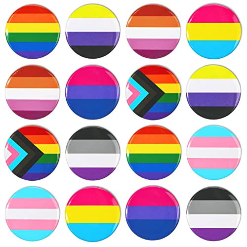 HOWAF Pride Pin LGBTQ Accessoires, Regenbogen Flagge Button Lesbian Flag Pin Pansexual Flag Pin Bi Flagge Transgender Flagge Buttons Nonbinary Flag Asexual Progress Pride Flag Pins für LGBT Gay Pride HOWAF Pride Pin LGBTQ Accessoires, Regenbogen Flagge Button Lesbian Flag Pin Pansexual Flag Pin Bi Flagge Transgender Flagge Buttons Nonbinary Flag Asexual Progress Pride Flag Pins für LGBT Gay Pride von HOWAF