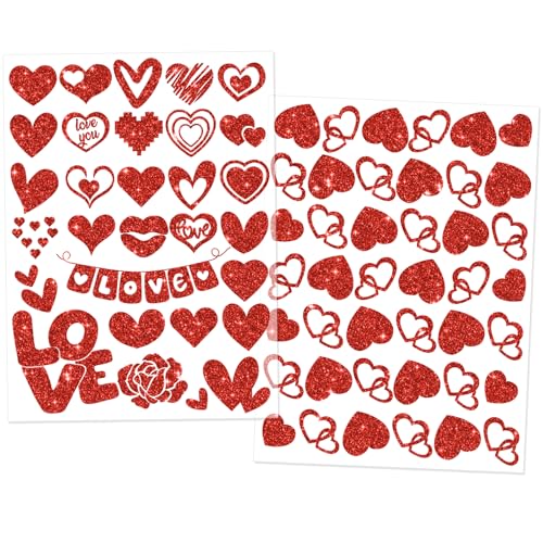 HOWAF 219 Stück Herz Aufkleber Glitzer Rot Herz Sticker Herzen Aufkleber Selbstklebend Love Herzaufkleber Scrapbooking Dekoration Liebe Kinder Geburtstag Valentinstag Hochzeit HOWAF 219 Stück Herz Aufkleber Glitzer Rot Herz Sticker Herzen Aufkleber Selbstklebend Love Herzaufkleber Scrapbooking Dekoration Liebe Kinder Geburtstag Valentinstag Hochzeit von HOWAF
