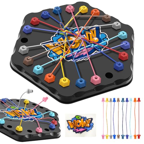 Brainy Knots Spiel, Brainy Knots Logikspiele für Kinder Twisted Games Buntes Gedrehtes Seil Puzzlespiel Seil Entwirren Strategie Brettspiel Seile Entwirren Geduldsspiel für Jungen Mädchen Erwachsene Brainy Knots Spiel, Brainy Knots Logikspiele für Kinder Twisted Games Buntes Gedrehtes Seil Puzzlespiel Seil Entwirren Strategie Brettspiel Seile Entwirren Geduldsspiel für Jungen Mädchen Erwachsene von HOXSNII