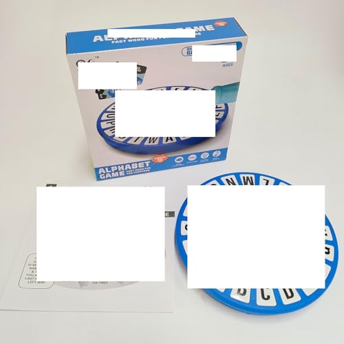 HOXSNII Spiel Buchstaben Drücken mit Timer, Wortjagd Spiel, Wortspiele, Brettspiel, Strategie Brettspiele, Tabletop Spiele, Familienspiele Brettspiele Partyspiele für Kinder und Erwachsene(19 Tasten) von HOXSNII