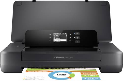 HP OfficeJet 200 Farb Tintenstrahl Drucker A4 Drucker Akku-Betrieb von HP