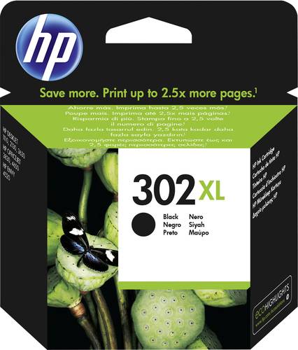 HP 302XL Druckerpatrone Original Schwarz F6U68AE Tinte von HP