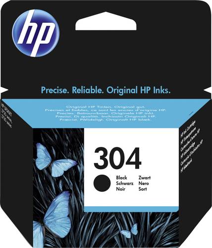 HP 304 Druckerpatrone Original Schwarz N9K06AE Tinte von HP