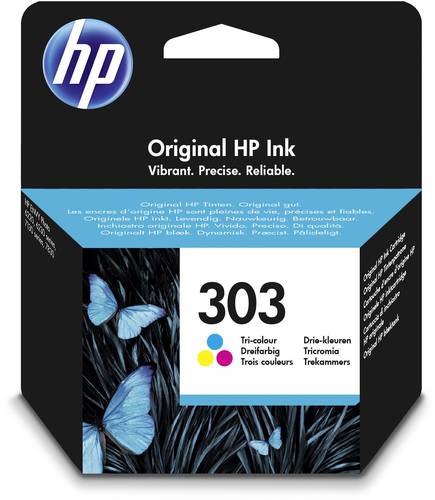 HP Druckerpatrone 303 Original Cyan, Magenta, Gelb T6N01AE Tinte von HP