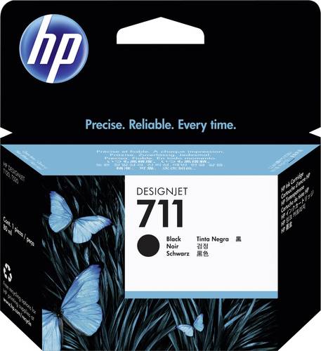 HP Druckerpatrone 711 Original Schwarz CZ133A von HP