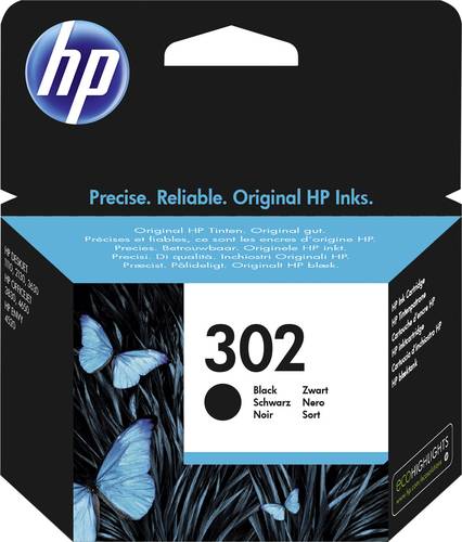 HP 302 Druckerpatrone Original Schwarz F6U66AE Tinte von HP