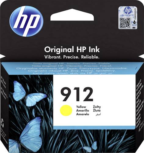 HP 912 Druckerpatrone Original Gelb 3YL79AE Tinte von HP