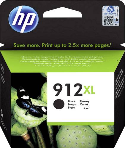 HP 912XL Druckerpatrone Original Schwarz 3YL84AE Tinte von HP