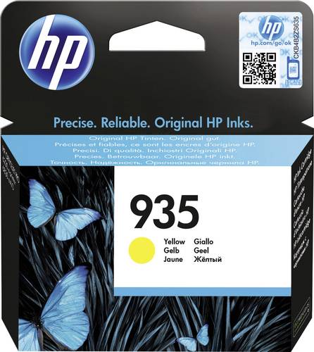 HP 935 Druckerpatrone Original Gelb C2P22AE Tinte von HP