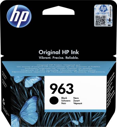 HP 963 Druckerpatrone Original Schwarz 3JA26AE Tinte von HP