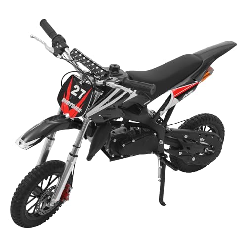 49cc 2 Takt Motor Motorrad für Kinder ab 8 Jahren mit Geländereifen und Hand-Zug-Start für Abenteuer im Freien 49cc 2 Takt Motor Motorrad für Kinder ab 8 Jahren mit Geländereifen und Hand-Zug-Start für Abenteuer im Freien von HPDTZ