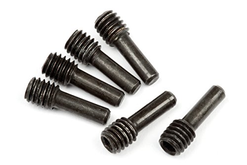 HPI/TT H86094 - Gewindestift M4 x 2,5 x 12 mm, 6 Stück, Savage, Mehrfarbig von HPI