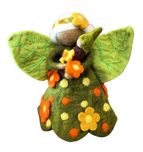 Filz Elfenmutter Wildblume 25cm - gefilzt - Filz Shop - Handarbeit (Fd70) von HPT Filz