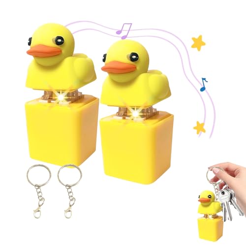Duckeys Keycap Schlüsselanhänger,Duckeys Quacking Fidget Toy,Duck Quacking Keychain Fidget Spielzeug,Enten Tastatur Tastenkappen Schlüsselanhänger Für Anti Angst & Nervosität, Konzentrationshilfe Duckeys Keycap Schlüsselanhänger,Duckeys Quacking Fidget Toy,Duck Quacking Keychain Fidget Spielzeug,Enten Tastatur Tastenkappen Schlüsselanhänger Für Anti Angst & Nervosität, Konzentrationshilfe von HPiano
