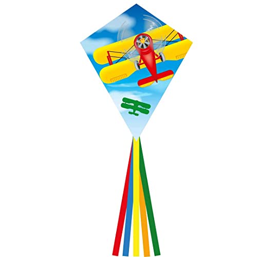 HQ-Invento 102125 Eddy 70 cm Vliegtuig Flieger, blau/lila von HQ HIGH QUALITY DESIGN