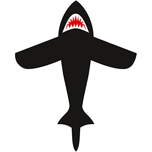 HQ 106533 - Shark Kite 7', Kinderdrachen Einleiner, ab 5 Jahren, 210x134cm, inkl. 17kp Polyesterschnur 40m auf Spule, 2-5 Beaufort HQ 106533 - Shark Kite 7', Kinderdrachen Einleiner, ab 5 Jahren, 210x134cm, inkl. 17kp Polyesterschnur 40m auf Spule, 2-5 Beaufort von HQ HIGH QUALITY DESIGN