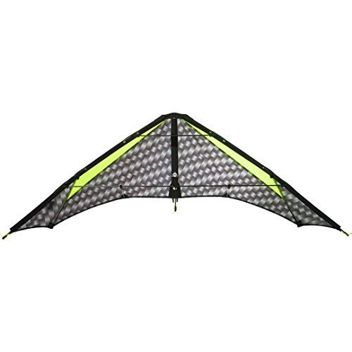 HQ Design - Little Arrow Lenkdrachen Zweileiner Flugdrachen wendig präzise Speed & Power Fortgeschritten ab 14 Jahren 43x118cm inkl. 50kp Dyneemaschnüre 2x25m auf Winder+Schlaufen 2-8 Bft von HQ HIGH QUALITY DESIGN