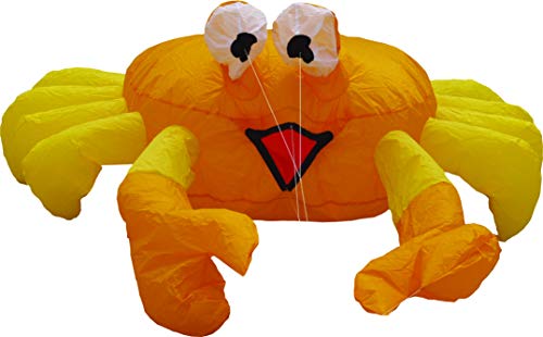 HQ 126356 - Bouncing Buddy Billy The Crab, Bodenwindspiel, 105x124cm, ab 3 Beaufort von HQ HIGH QUALITY DESIGN