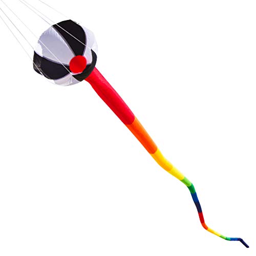 HQ Design - Tube Tail, robuster Schlauchschwanz und Leinenschmuck, perfekte Ergänzung für Drachen Einleiner Lenkdrachen, unterschiedliche Längen und Farben (Tube Tail Rainbow 20m) HQ Design - Tube Tail, robuster Schlauchschwanz und Leinenschmuck, perfekte Ergänzung für Drachen Einleiner Lenkdrachen, unterschiedliche Längen und Farben (Tube Tail Rainbow 20m) von HQ HIGH QUALITY DESIGN