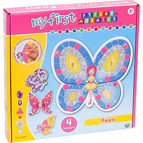 My First Sticky Mosaic Feen, Basteln ab 3 Jahre von Sticky Mosaics