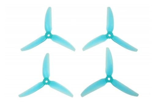 HQ Durable Prop 5.1X3.1X3 Hellblau (2CW + 2CCW) Polykarbonat-Popo von HQ HIGH QUALITY DESIGN