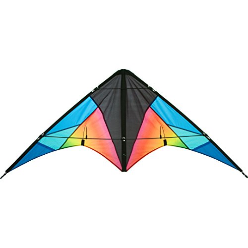 HQ 11234615 - Quickstep II Chroma, Lenkdrachen Zweileiner, Flugdrachen, Drachen für Kinder und Erwachsene, ab 10 Jahren, 60x135cm, inkl. 20kp Polyesterschnur 2x20m auf Winder, 2-5 Beaufort HQ 11234615 - Quickstep II Chroma, Lenkdrachen Zweileiner, Flugdrachen, Drachen für Kinder und Erwachsene, ab 10 Jahren, 60x135cm, inkl. 20kp Polyesterschnur 2x20m auf Winder, 2-5 Beaufort von HQ HIGH QUALITY DESIGN