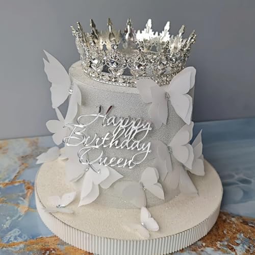 HQKJGSYX Tortenaufsatz (silberfarben) von HQKJGSYX