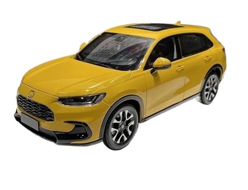 1/18 for ZR-V ZRV SUV Diecast Metall Modell Simulation Auto Junge Präsentieren Hobby Ornamente Sammlung(Yellow) von HQRTYBI