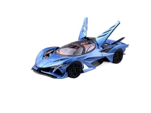 1/64 Für Design Evo Alloy Motor Vehicle Diecast Metal Model Aktuell(Blue) von HQRTYBI