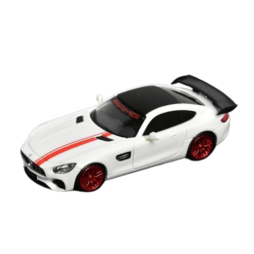 1/64 for AMG GT S Coupe Harz Skala Modell Legierung Auto Modell for Jungen Präsentieren(White) von HQRTYBI