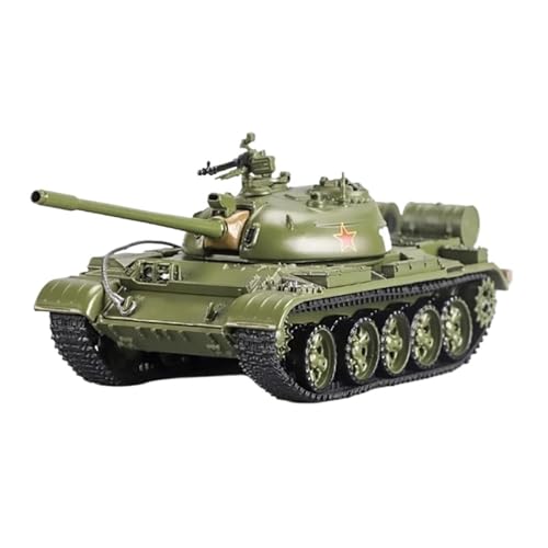 1/64 for T-54A T54A T54 Chinesische Version Typ 59 Legierung Tank Modell Statische Fertig Ornament Präsentieren von HQRTYBI