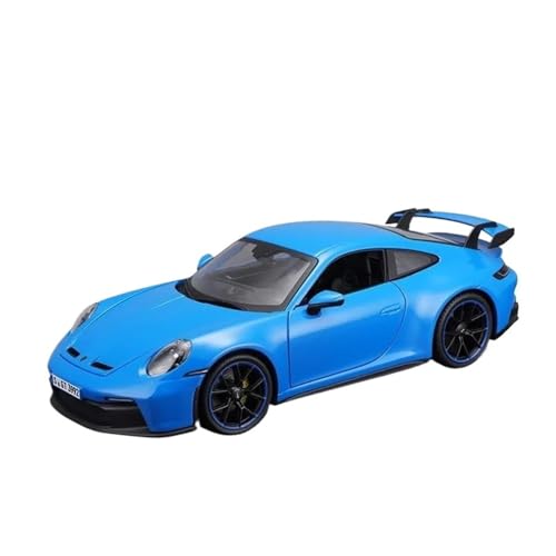 1:18 Für 911 Gt3 Rot Guss Legierung Modell Auto Kollektion Statische Schmuck Herren Auto Mit Elektro Antrieb Geschenk(Blue) von HQRTYBI