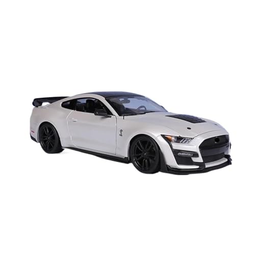 1:18 Für Legierung Miniatur Diecast Modell Shelby Gt500 Muscle Car Ornamente Präsent(White) von HQRTYBI