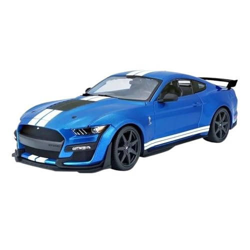 1:18 Für Miniatur-Guss Modell Shelby Gt500 Muscle Car Schmuck Geschenk(Blue) von HQRTYBI