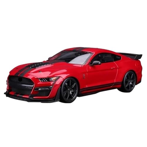 1:18 Für Miniatur-Guss Modell Shelby Gt500 Muscle Car Schmuck Geschenk(Red) von HQRTYBI