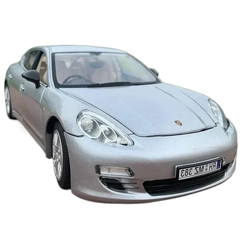 1:18 Für Panamera Coupe Alloy Sports Car Modell Diecasts Metal Vehicles Car Model Collection High Simulation Present(Silver) von HQRTYBI