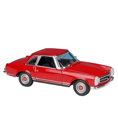 1:24 Für 230 SL Alloy Classic Modellauto Simulation Diecasts Metall Retro Altes Modell Auto Kollektion(Red) von HQRTYBI