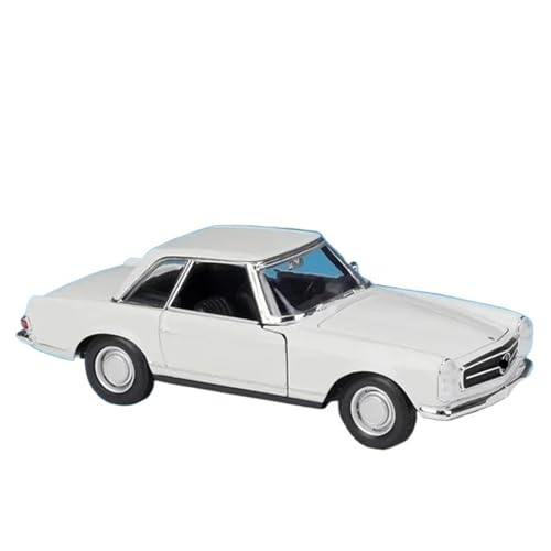 1:24 Für 230 SL Alloy Classic Modellauto Simulation Diecasts Metall Retro Altes Modell Auto Kollektion(White) von HQRTYBI
