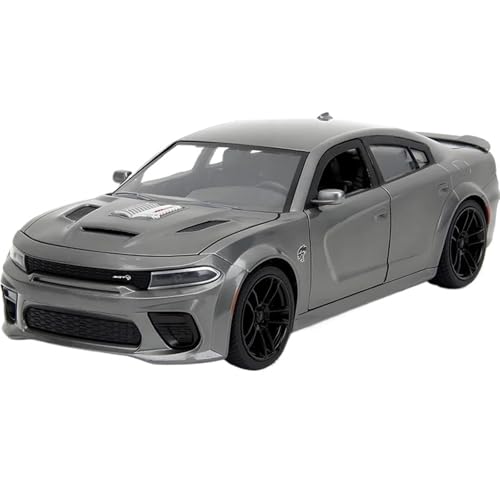 1:24 Für CHARGER SRT HELLCAT 2021 Metallguss Fahrzeuge Automodell Miniatur Automodell Auto Modell von HQRTYBI
