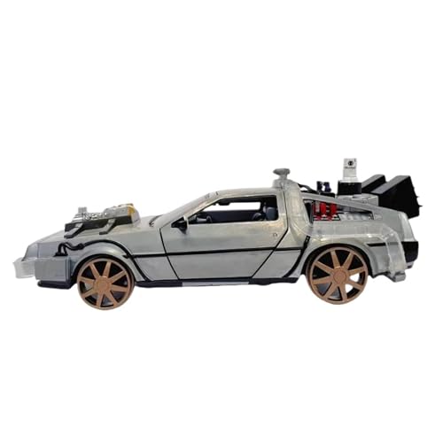1:24 Für Modellauto Legierung DMC-12 Zurück In Zukunft Zeitmaschine Metall Für Aktuelle Kollektion(Metallic) von HQRTYBI