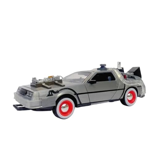 1:24 Für Modellauto Legierung DMC-12 Zurück In Zukunft Zeitmaschine Metall Für Aktuelle Kollektion(Red) von HQRTYBI