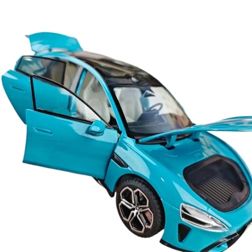1:24 Für SU7 Neue Modell Sportwagen Energy Die-cast Alloy High Simulation Modell Auto Schmuck Sammlerstück Geburtstagsgeschenk(Blue) von HQRTYBI