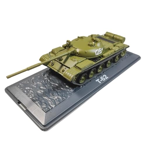 1:43 for Sowjetischen T-62 Simulierten Legierung Tank Modell Sammler Dekoration Geschenk Souvenir Display Artikel von HQRTYBI